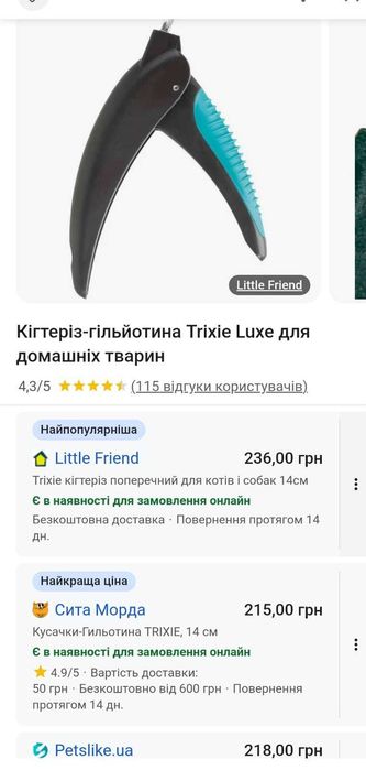 Кусачки - гільотина Trixie