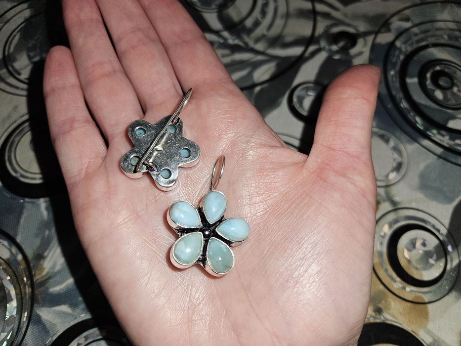 Сережки "Квітка"