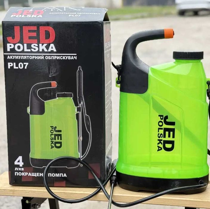 Обприскувач акумуляторний садовий 7 л. JED POLSKA PL-07