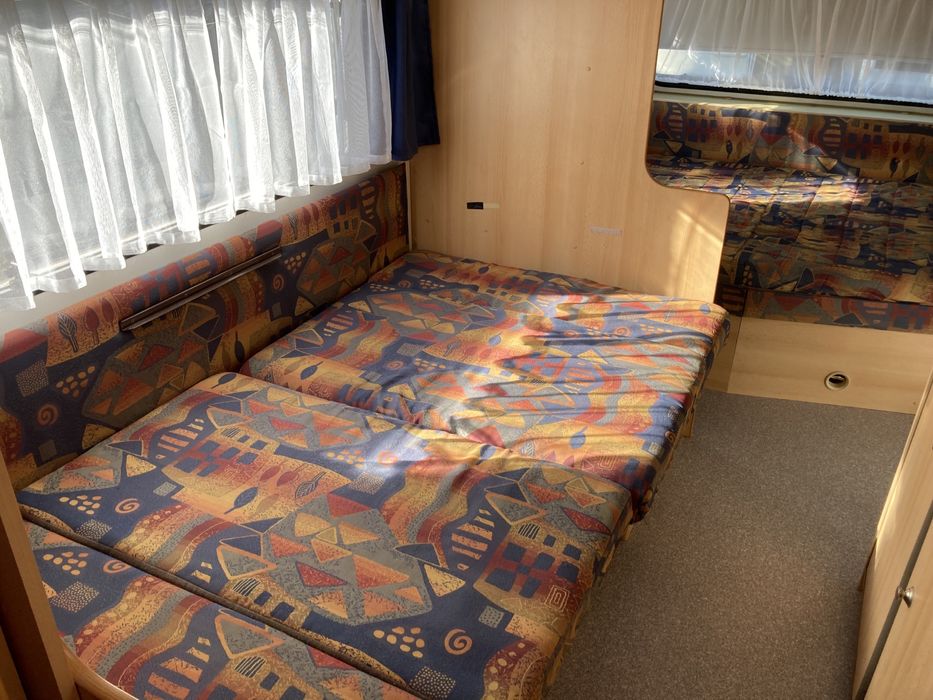 Wynajem przyczepa kempingowa Chałupy 5,5 Albatros Hel campnig kamper