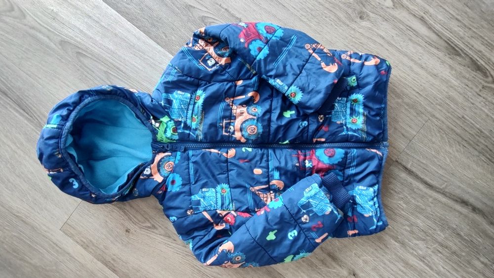 Kurtka zimowa koparki