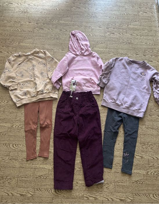 Пакет фирменной одежды next, hm, primark на девочку
