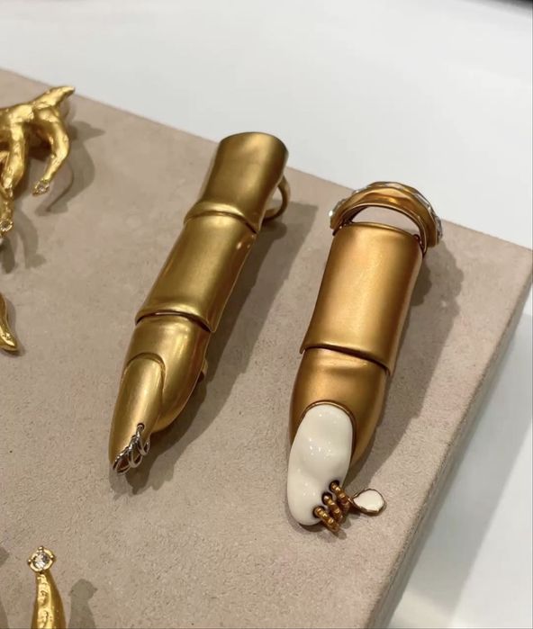Фаланговий перстень каблучка  Schiaparelli Скіапареллі
