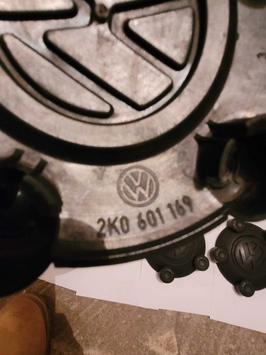 Oryginslne VW dekielki kapsle do felg stalowych