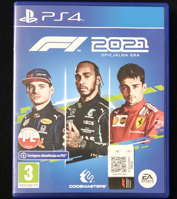 F1 2021 PL na PS4 i PS5 Oficjalna Gra Formuły 1 po polsku w BDB stanie