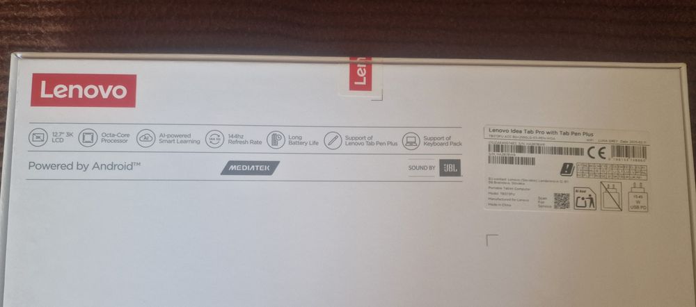 TABLET Lenovo Idea Tab Pro Matte 12.7" (8GB 256GB) - Luna Grey + Pen