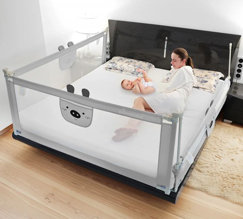 Barierki do łóżka Miś Primabobo