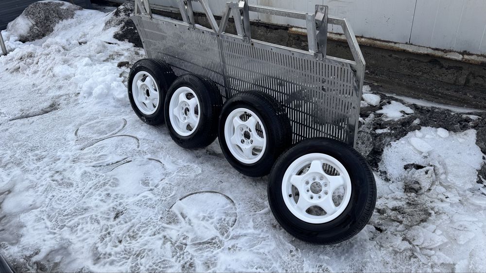 Диски з гумою. R13 4x114.3/4x100. 175/70. Enkei
