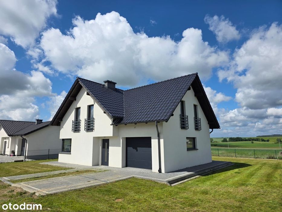 Nowoczesny dom jednorodzinny z garażem | 207,5 m² | działka 625 m²