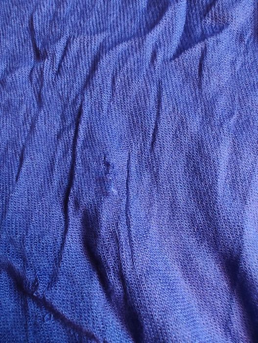 Fioletowa apaszka z frędzlami