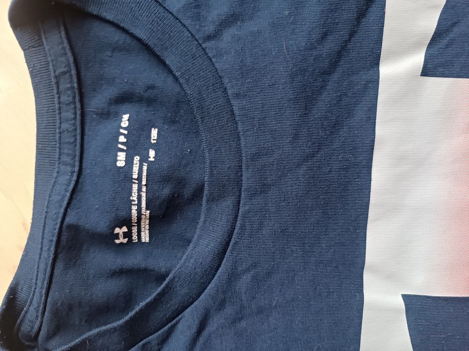 T-shirt under armour granatowy rozm.M