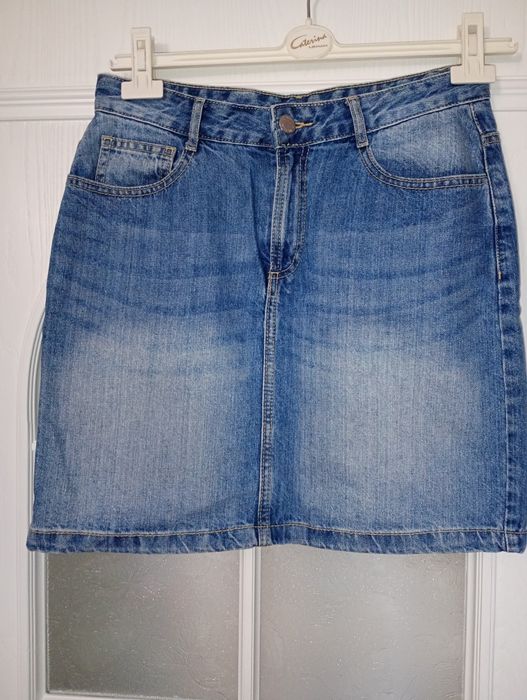 40 Reserved spódnica mini jeans dżinsowa