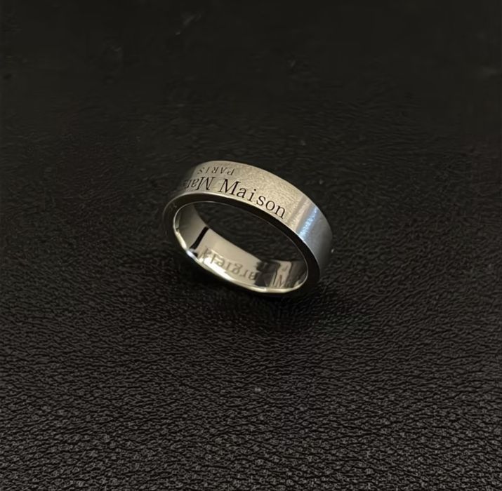 ‼️СКИДКА‼️ Кольцо Maison Margiela Marsiela mm6 металеве РЕГУЛЮЄТЬСЯ олх доставка