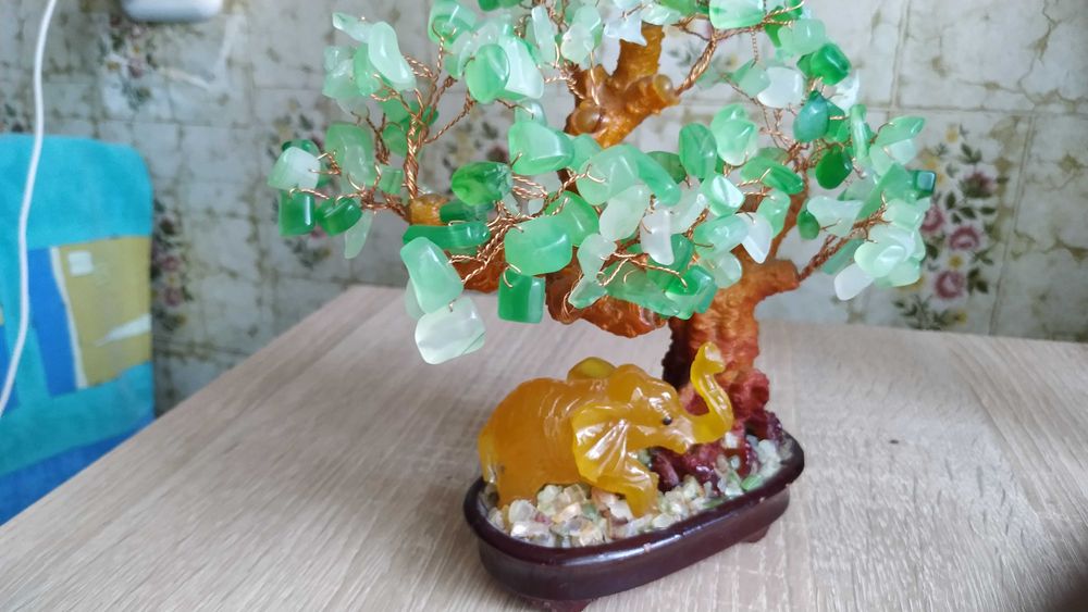 Дерево из натуральных камней (Дерево счастья)