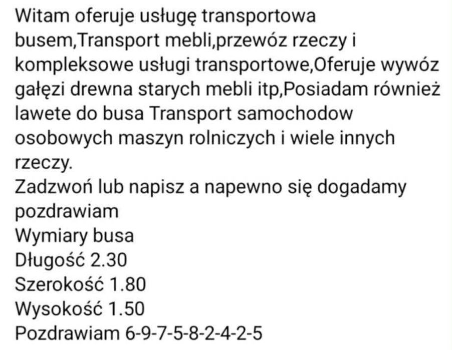 Bus Tani  Transport