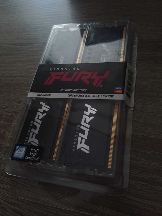 оперативная память ddr5 32GB (2X16GB) 6000MT-s