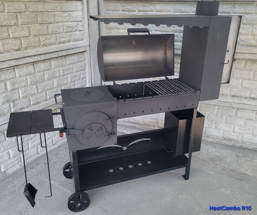 5мм•100% НЕ ПОВЕДЕ• Мангал Коптильня Смокер з Печкой под казан