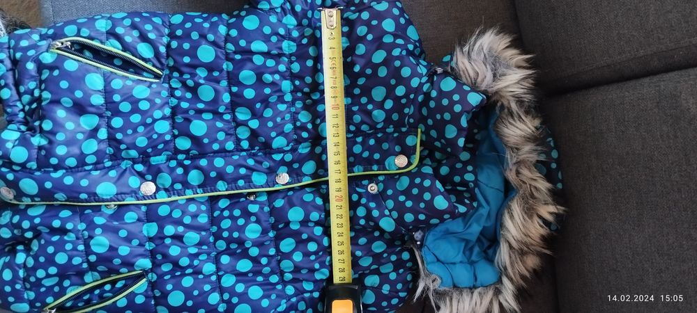 Kurtka zimowa dziecięca rozmiar 110