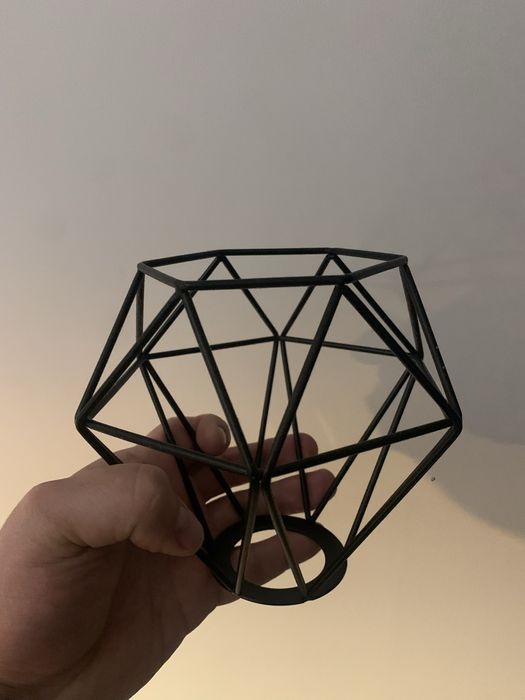 Klosz, abażur gwint E27 metal