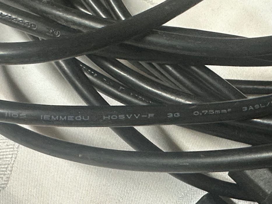 7 sztuk kabel zasilający drukarka komputer