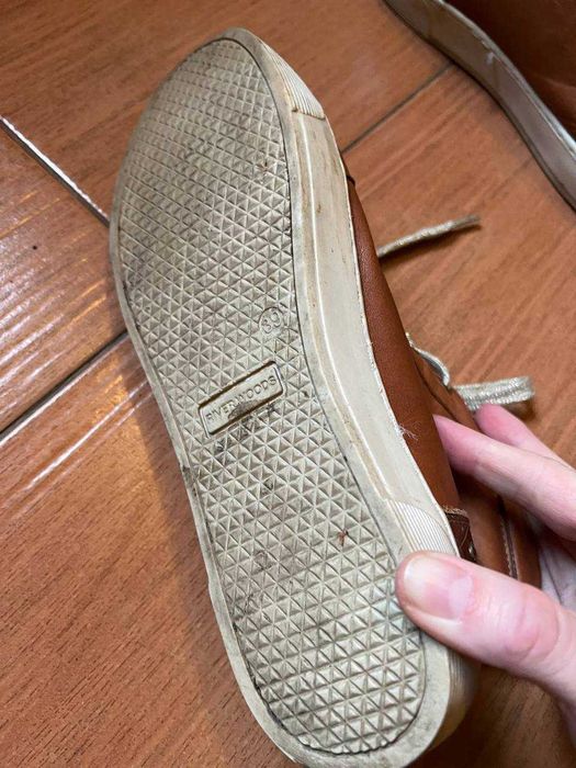 Кеди з натуральної шкіри