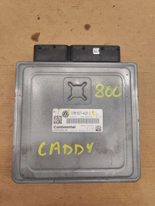 volkswagen caddy 03l907425c komputer sterownik silnika