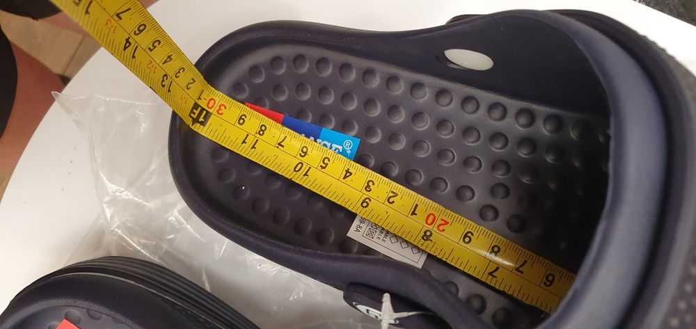 Klapki krokodylki a'la crocs 47 granatowe