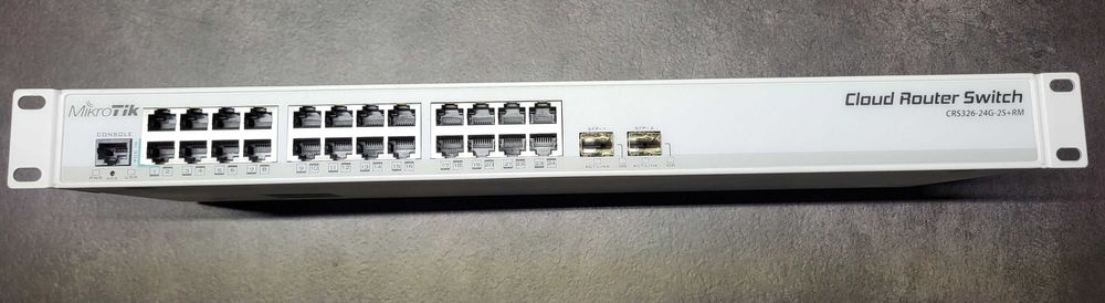 Mikrotik CRS326-24G-2S+RM