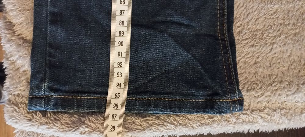 Spodnie jeansy ciemne ciążowe bonprix rozm. 40