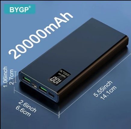 Портативний Power Bank PD20W 20000 mAh