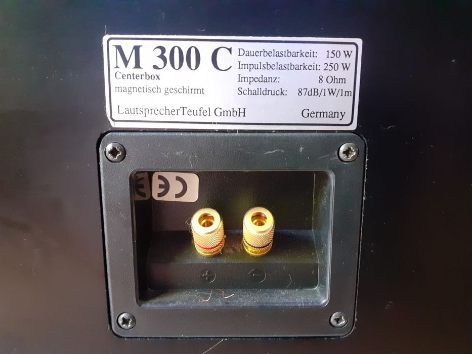 TEUFEL M300 kultowy zestaw kolumn do kina domowego Made in Germany