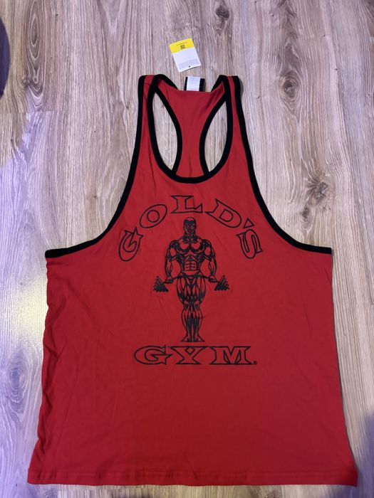 Tank Top Gold’s Gym Nowy.