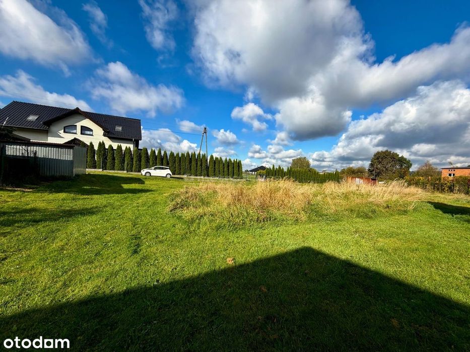 Działka 1188 m² / tylko 4 km od A1!