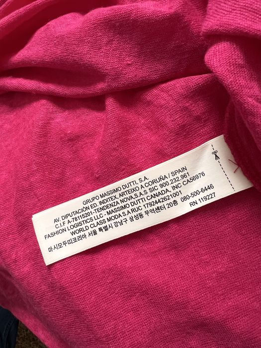 Massimo Dutti bluzka tunika jak nowa len 100%