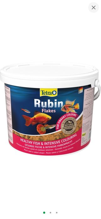 Корм для рыб Tetra Rubin Flakes( остаток 1100 грамм)
