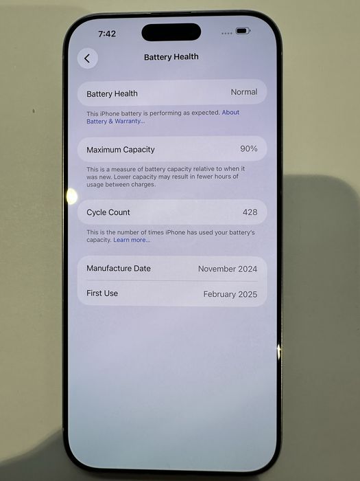 IPhone 16 Pro Max 256