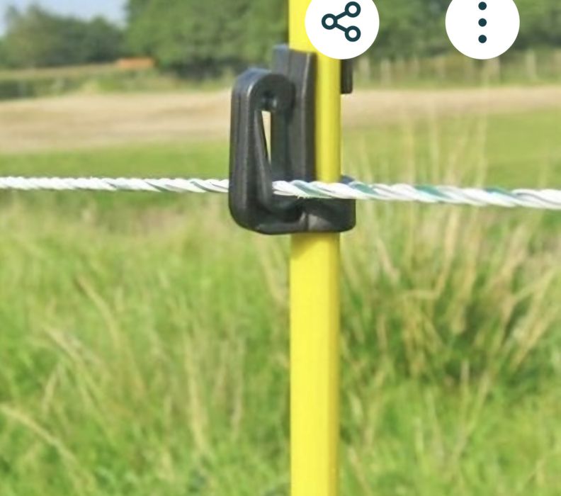 Palik paliki pastucha elektrycznego włókno szklane najtrwalsze 110cm pastuch
