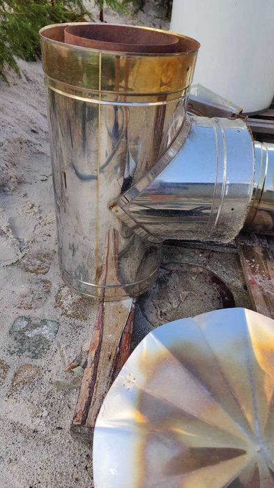 розпродаж Продам трубу опалення Ø180/250мм (нерж/нерж) димоходу/котла