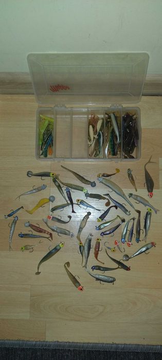 Zestaw przynęt spinningowych