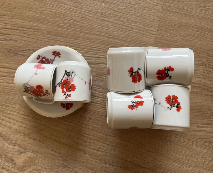 Conjunto 6 chavenas de café