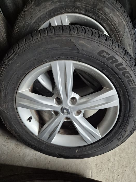 диски R17 5×114.3 і резина KUMHO 225.60.17  24рік
