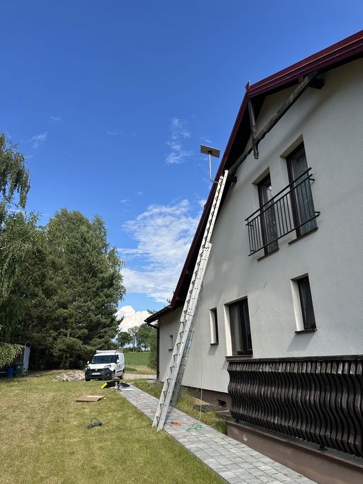 Instalacja internetu Satelitarnego Starlink, dla Ciebie lub twojej firmy