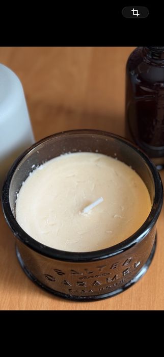 Ароматична свічка zara home salted caramel солена карамель 180 г