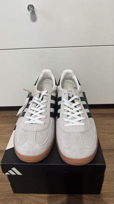 Nowe Adidas Handball Spezial | Rozmiar 45 1/3 Jasny Beż/Szary
