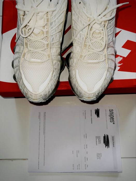 Nike shox białe rozmiar 37.5