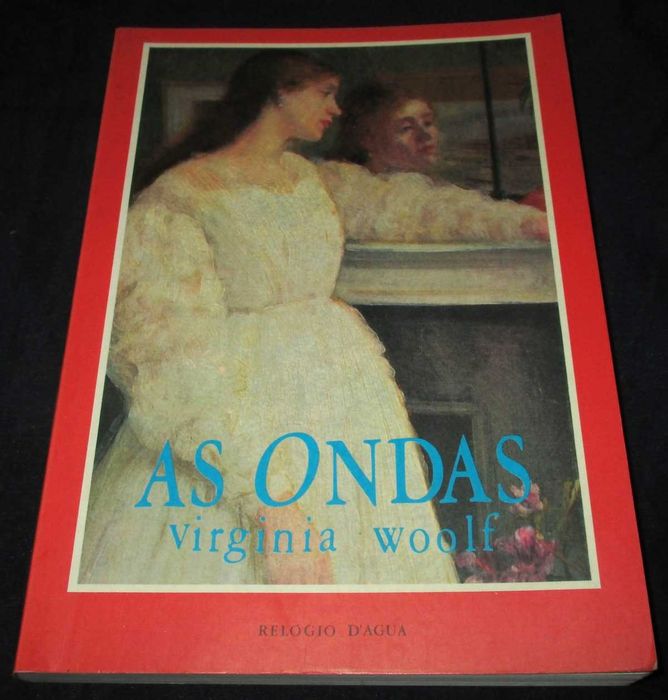 Livro As Ondas Virginia Woolf Relógio D'Água