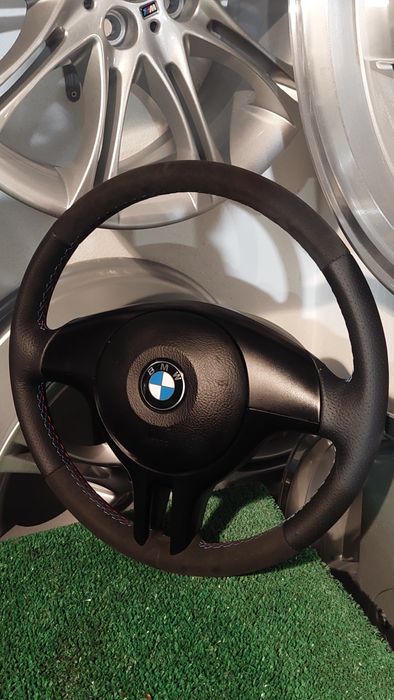 Volante bmw Pack sport fase 2 personalizado como novo