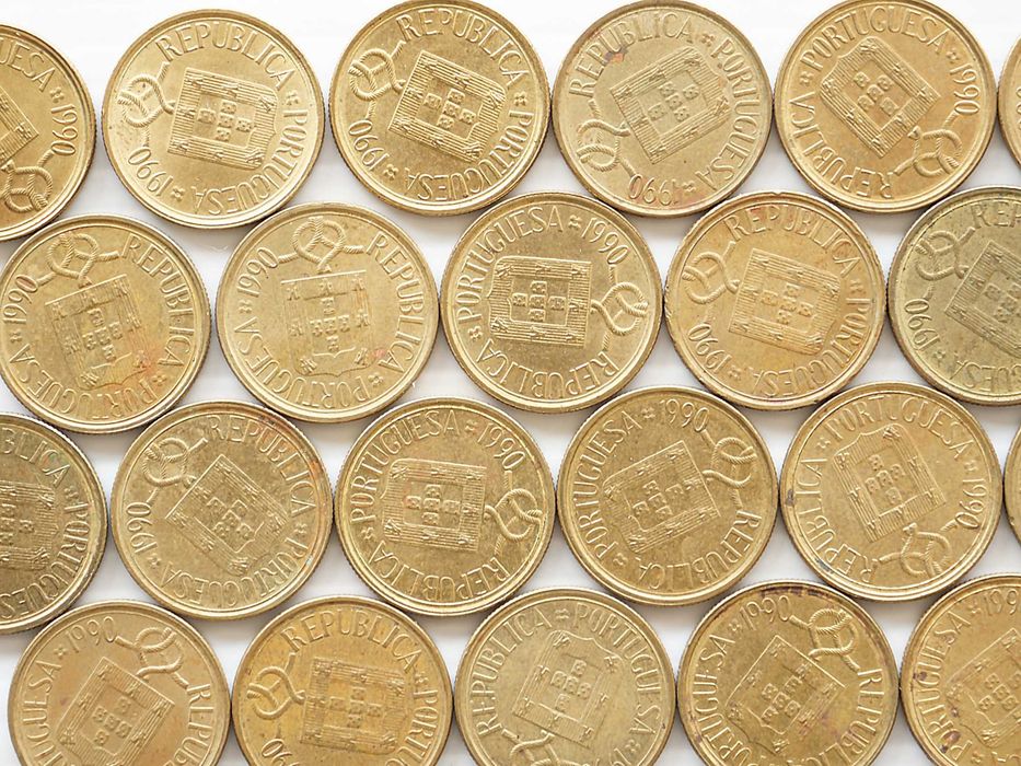 Lote de 25 Moedas 1 Escudo 1990