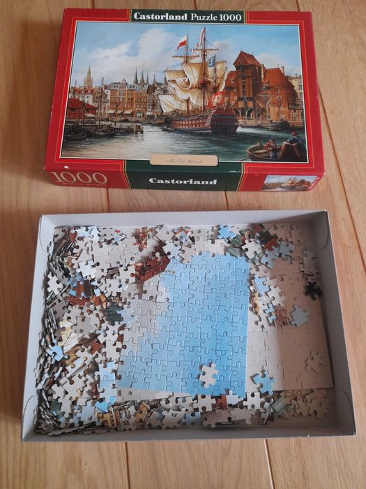 puzzle Stary Gdańsk . Copy of The Old Gdansk.