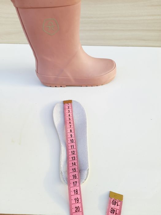 Резинові чобітки Color kids  розмір 27 довжина устілки 16,8 см